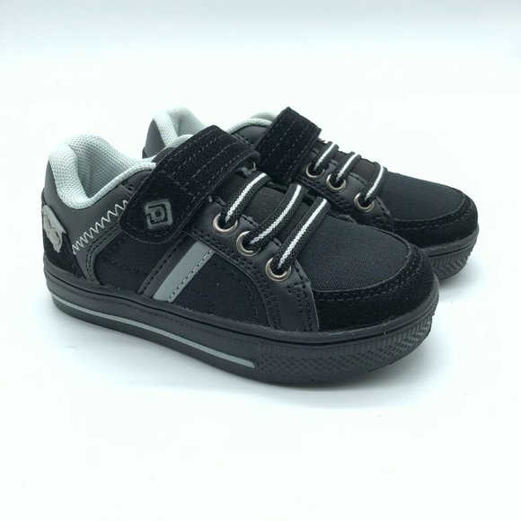 Dream Pairs Other - Dream Pairs Toddler Boys Sneakers Hook & Loop Faux Suede Canvas Black Size 7